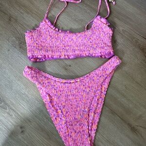 Kulani Kini Pink Bikini Set